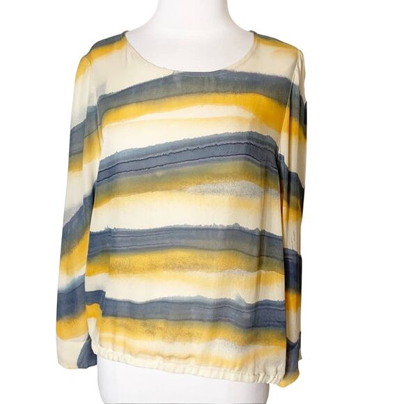 NWT Raquel Allegra chiffon silk sweatshirt - Picture 1 of 6